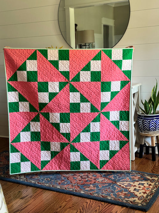 Watermelon Baby Quilt